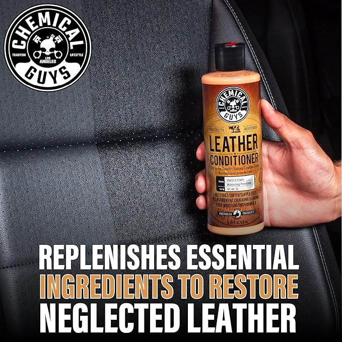 Chemical Guys HOL_113 Leather Lovers Kit for Leather Car Interiors, Furniture, Apparel, Shoes, Sneakers, Boots (Works on Natu