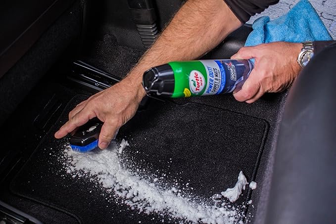 Turtle Wax T-244R1 Power Out! Carpet and Mats Cleaner and Odor Eliminator - 18 Fl Oz